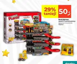 Dealz Garaż piętrowy + 5 samochodzików oferta