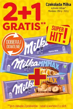 Polomarket Czekolada Milka (wybrane rodzaje) oferta