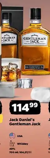 Netto Whiskey Jack Daniel's Gentleman oferta