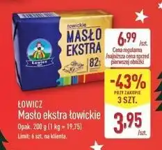 ALDI Masło ekstra 82% Łowicz 1906 Łowickie oferta