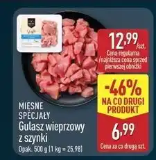 ALDI Gulasz wieprzowy z szynki Mięsne Specjały Zawsze Świeże (Aldi) oferta