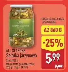 ALDI Sałatka jarzynowa All Seasons oferta