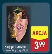 ALDI Karp płat ze skórą oferta