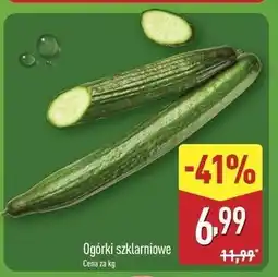 ALDI Ogórek szklarniowy oferta