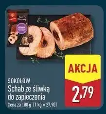 ALDI Schab ze śliwką do pieczenia Sokołów Dziś Pieczemy oferta