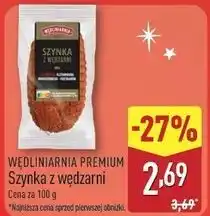 ALDI Szynka z wędzarni Wędliniarnia Classic oferta