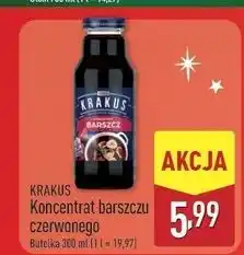 ALDI Barszcz czerwony koncentrat Krakus Maspex oferta