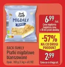 ALDI Płatki migdałowe Back Family oferta