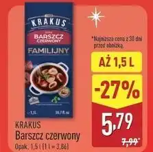 ALDI Barszcz czerwony Krakus Maspex oferta