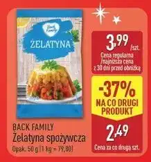 ALDI Żelatyna spożywcza Back Family oferta