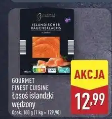 ALDI Łosoś wędzony plastry Gourmet Finest Cuisine oferta