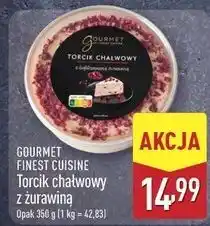 ALDI Torcik chałwowy z żurawiną Gourmet Finest Cuisine oferta