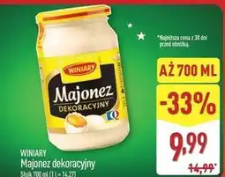 ALDI Majonez dekoracyjny Winiary oferta