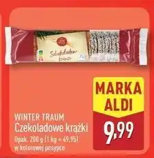 ALDI Krążki czekoladowe Wintertraum oferta