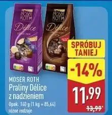 ALDI Praliny delice mix Moser Roth oferta