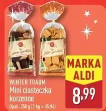 ALDI Mini ciasteczka korzenne Wintertraum oferta