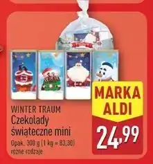 ALDI Czekolady świąteczne mini Wintertraum oferta