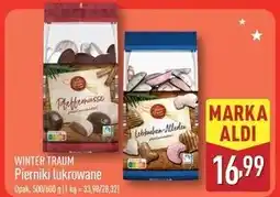 ALDI Pierniczki w czekoladzie mlecznej Wintertraum oferta
