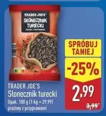 ALDI Słonecznik turecki Trader Joe's oferta