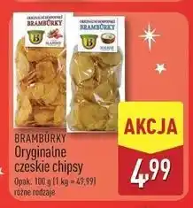 ALDI Chipsy czosnkowe Bramburky oferta