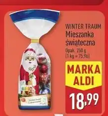 ALDI Mieszanka świąteczna z czekolady mlecznej Wintertraum oferta