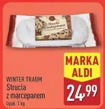 ALDI Strucla z marcepanem Wintertraum oferta