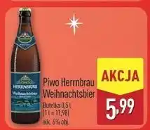 ALDI Piwo Herrnbrau Hell oferta