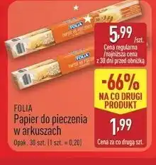 ALDI Papier do pieczenia Folia oferta