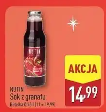 ALDI Sok z granatu Nutin oferta