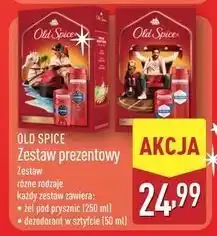 ALDI Zestaw w pudełku whitewater: żel pod prysznic 250 ml + antyperspirant sztyft 50 Old Spice oferta