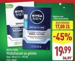 ALDI Balsam po goleniu nawilżający Nivea Men Protect & Care oferta