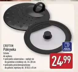 ALDI Pokrywka przeciwrozpryskowa do patelni 30.5 x 8 cm Crofton oferta