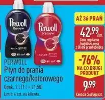 ALDI Płyn do prania Perwoll Renew Color oferta