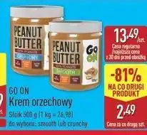 ALDI Masło orzechowe crunchy Go On! oferta