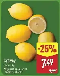 ALDI Cytryny oferta
