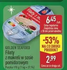 ALDI Filety z makreli w sosie pomidorowym Golden Seafood oferta
