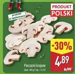 ALDI Pieczarki krojone polskie oferta
