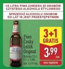 ALDI Piwo Cesky Lezak Original oferta