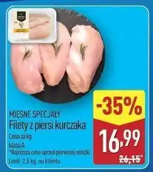 ALDI Filety z piersi kurczaka Mięsne Specjały Zawsze Świeże (Aldi) oferta
