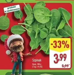 ALDI Szpinak oferta