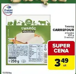 Globi Twaróg półtłusty Carrefour Classic oferta