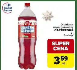 Globi Oranżada czerwona Carrefour oferta