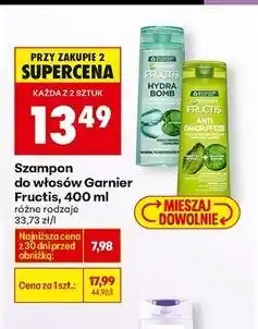 Biedronka Szampon przeciwłupieżowy Garnier Fructis Anti Dandruff oferta