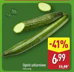 ALDI Ogórki szklarniowe Aldi oferta