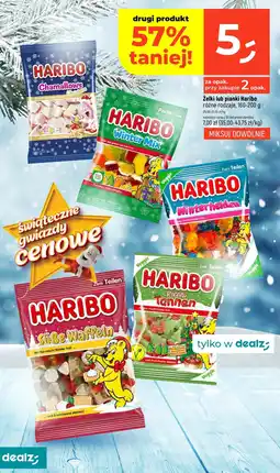 Dealz Żelki Haribo Riesen Tannen różne rodzaje 160-200g oferta