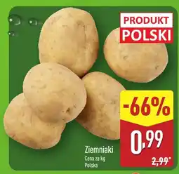 ALDI Ziemniaki Aldi oferta