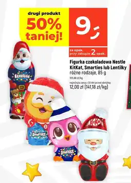 Dealz Figurka czekoladowa Nestle KitKat, Smarties lub Lentilky różne rodzaje 85g oferta