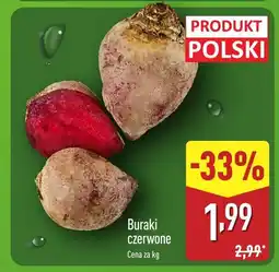 ALDI Buraki czerwone Aldi oferta
