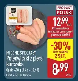 ALDI Polędwiczki z piersi kurczaka MIĘSNE SPECJAŁY oferta
