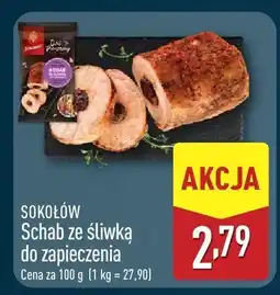 ALDI Schab ze sliwką do zapieczenia Sokołów oferta